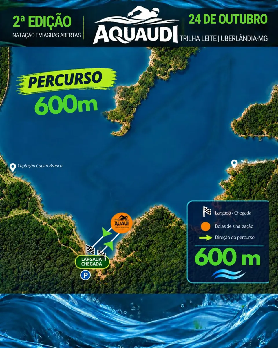 Percurso 600m